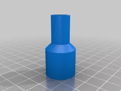 My Customized Parametric inline pipe adapter [with Fusion 360 source]