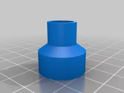 My Customized Parametric inline pipe adapter [with Fusion 360 source]