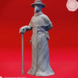 Plague Doctor Cleric - Tabletop Miniature