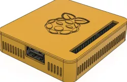 Raspberry Pi 3A+ Ventilated Case