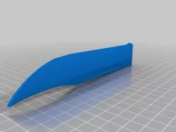 Scream Knife in parts (30cm length)