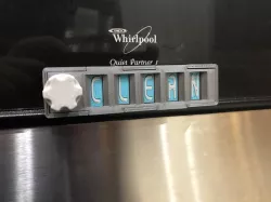 Secure Dishwasher Clean/Dirty Indicator/Sign (also makes a good fidget toy)