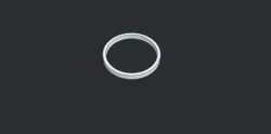 Thrust ring for 29 mm rocket motors