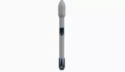 Ultra detail Spacex Falcon 9 rocket
