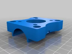 1 1/8" handlebar AMPS pattern mount