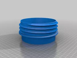 150 mm Flange to Wall mount