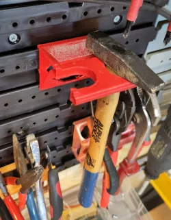 2x Hammer holder for Wall mount&storage system (Allit StorePlus)