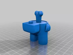 Among Us Interactive models – crewmates and imposters