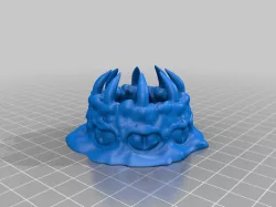 angry giant flesh pit mini (with space for mediium creature inside)
