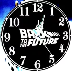 Back To The Future Clock Face