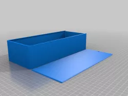 BOX with LID for Sortimo 5x2. If you do not need the lid cut ist off.