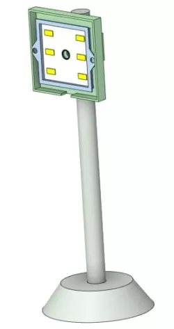 Camera & Led Adjustable Stand 