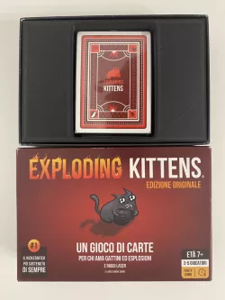 Card organizer for "EXPLODING KITTENS" (Edizione Italiana)