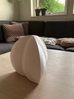 constriction sphere table lamp