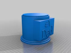 dad trophy base