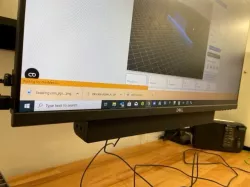 Dell AC511 USB soundbar mount for Dell 27 Monitor: P2719H monitor