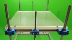 DIY Z Axis Slide Stage Homemade Z Aluminum Profile Screw Table