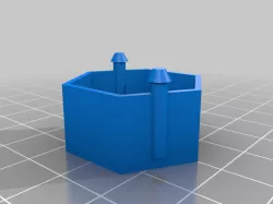 Hexagon pixel diffuser