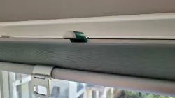 Ikea-roller blind window mount