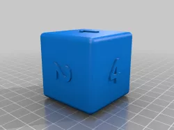 Large Print Dice