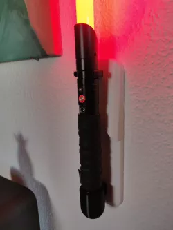 Lightsaber wall mount (vertical)