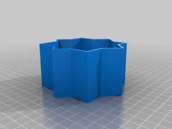 Maceta con forma estrella