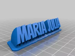 MARIA JULIA LINE NAME PLATE