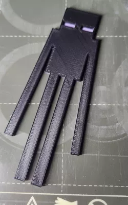 Minecraft Enderman Bookmark - glowing eyes