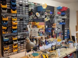 Mounting Rails for workshop wall storage system (similar to allit and others)