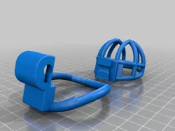 My Customized [18+ NSFW] Parametric Chastity Cage