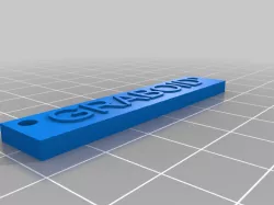 My Customized Custom Name Plate