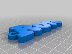 My Customized name keychain