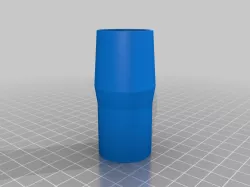 My Customized Parametric Hose or Pipe Adapter