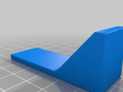 Narrow clamp mount for IKEA Anfallare desk