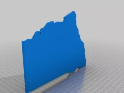 NSW Topography and Elevation Map