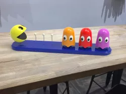 pac man diorama