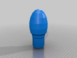 Plain lightbulb