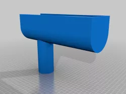 Rainwater gutter