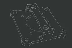 RunCam Split Mini 2 Adapter 20*20mm to 30x30mm