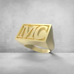 Sello iniciales MC