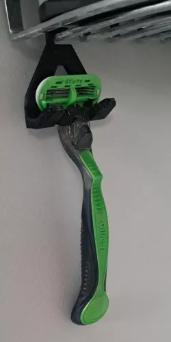 Shaver Holder For The Shower