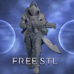 Silver Moon Daughter (free model)
