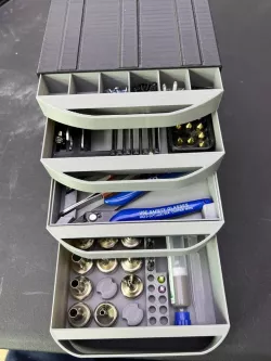 Stackable Modular Parts Drawers