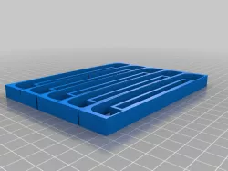 Stackable SNES Cart holder