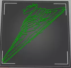 Star Wars Star Destroyer Wall Art