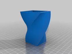 Twisted square base