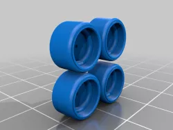 1/64 SSR MK1 Wheels 