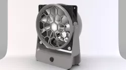 120 mm fan desk fume extractor blower