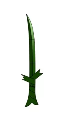 Adventure Time Grass Sword