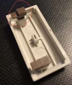 ALPS Keyboard stabiliser hook